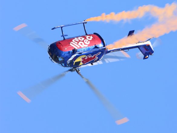 Kunstflugtaugliche MBB Bo-105 C der Fyling Bulls | D-HSDM © Doppeladler.com