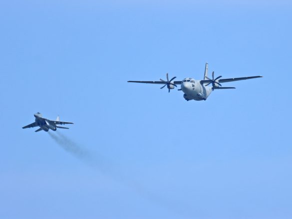 Alenia C-27J Spartan mit MiG-29 aus der Slowakei | 1962 © Doppeladler.com