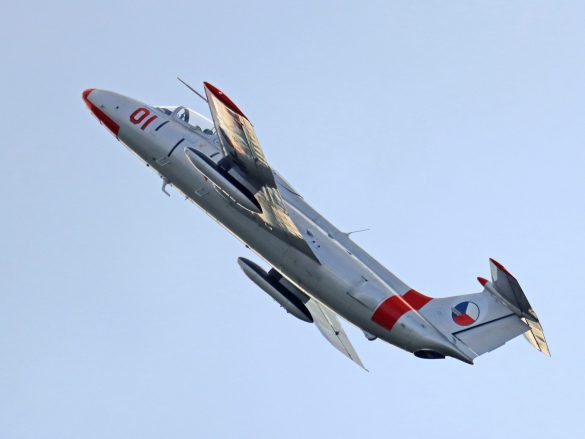 Aero L-29 Delfin in tschechoslowakischen Farben aus Privatbesitz | OM-SLK © Doppeladler.com