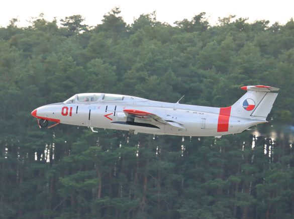 Aero L-29 Delfin in tschechoslowakischen Farben aus Privatbesitz | OM-SLK © Doppeladler.com