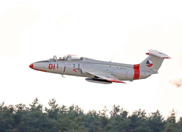 Aero L-29 Delfin in tschechoslowakischen Farben aus Privatbesitz | OM-SLK © Doppeladler.com