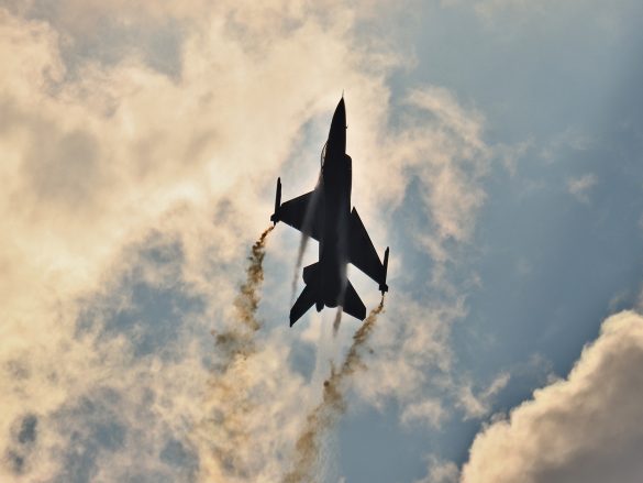 General Dynamics F-16AM Fighting Falcon des belgischen F-16 Solo Display Teams DARK FALCON | FA-101 © Doppeladler.com