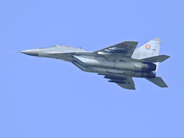 Mikoyan-Gurevich MiG-29 AS Fulcrum der slowakischen Luftstreitkräfte | 6728 © Doppeladler.com