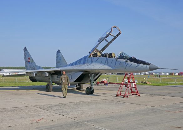 Mikoyan-Gurevich MiG-29 AS/UBS Fulcrum der slowakischen Luftstreitkräfte | 1303 © Doppeladler.com