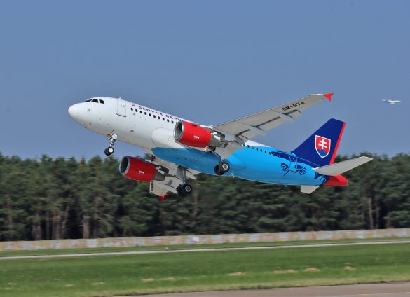Slowakisches Regierungsflugzeug Airbus A319-115CJ | OM-BYA © Doppeladler.com