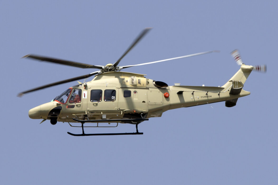 Prototyp AW-169 MA mit Seriennummer s/n 72001 und der Kennung CSX 82014 © Simone Previdi
