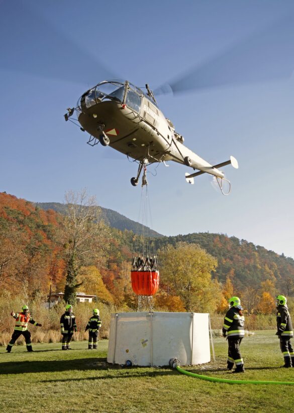 SUD-AVIATION SA 316B ALOUETTE III am Absprungplatz | 3E-KC © Bundesheer