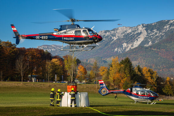 Airbus Helicopters H125 / AS 350 B3e Ecureuil der Flugpolizei | OE-BXO © HeliRescue.at / Lukas Egger