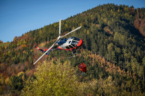 Airbus Helicopters H125 / AS 350 B3e Ecureuil der Flugpolizei | OE-BXN © NÖ LFKDO / M. Fischer