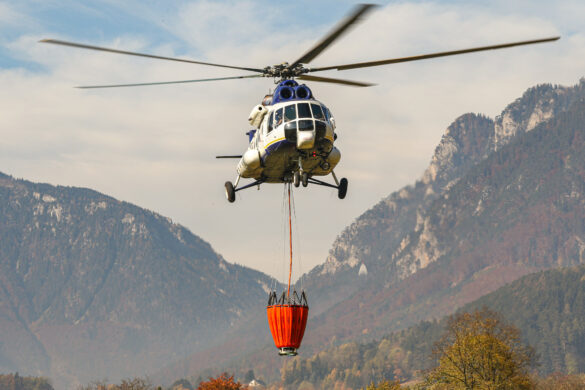 Mil Mi-171 des slowakischen Innenministeriums | OM-BYU © HeliRescue.at / Lukas Egger