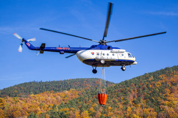 Mil Mi-171 des slowakischen Innenministeriums | OM-BYU © HeliRescue.at / Lukas Egger