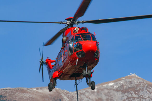 Airbus Helicopters AS 332 L1/L Super Puma von Heli Austria | OE-XSP © HeliRescue.at / Lukas Egger