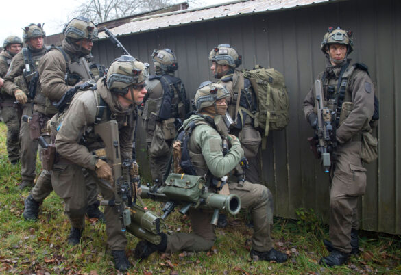 Bereit zum Angriff auf Steinbach © Bundesheer