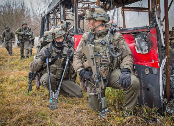 Bereit zum Angriff auf Steinbach © Bundesheer