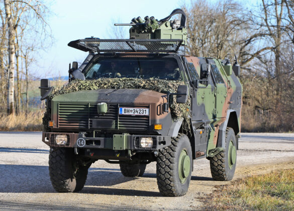 Dingo 2 der Kampfmittelbeseitiger des "Explosive Ordnance Disposal" (EOD-Team) © Bundesheer
