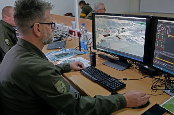 Das Duellsimulationssystem erlaubt Echtzeitauswertung © Bundesheer