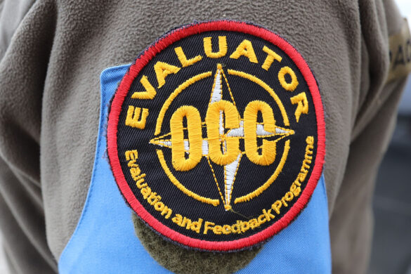 Etwa 40 international zertifizierte Evaluatoren bewerteten die Übungsteilnehmer © Bundesheer