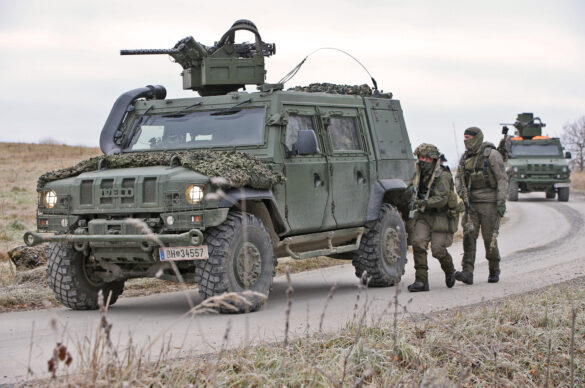 Geschütztes Mehrzweckfahrzeug GMF Husar (Iveco LMV) © Bundesheer