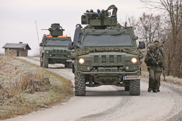 Geschütztes Mehrzweckfahrzeug GMF Husar © Bundesheer