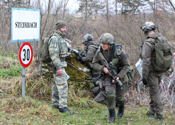 Die WAFOR erreicht Steinbach © Bundesheer