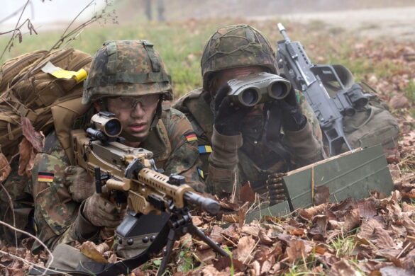 MG-Trupp der Bundeswehr mit 7,62 mm MG5 © Bundesheer