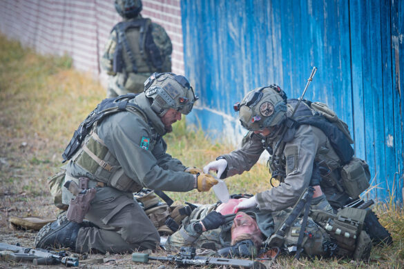 Erstversorgung von Verwundeten © Bundesheer