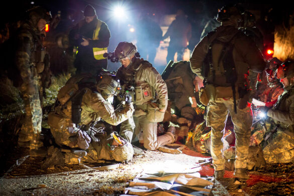 Versorgung von Verwundeten © Bundesheer