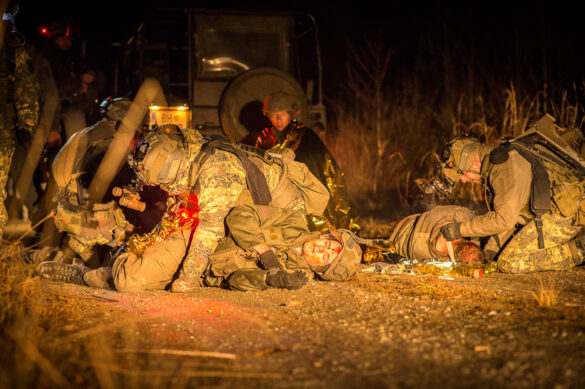 Versorgung von Verwundeten © Bundesheer