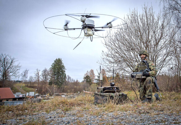 Mikro-Aufklärungsdrohne MIKADO der Bundeswehr © Bundesheer