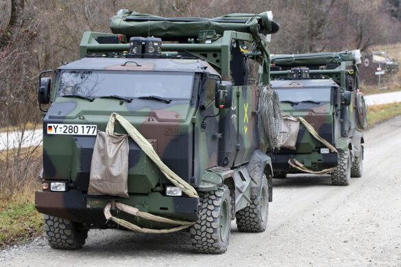 Das deutsche Fallschirmjägerregiment 26 ist mit dem Einsatzfahrzeug Spezialisierte Kräfte ESK Mungo ausgestattet © Bundesheer