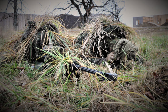 Schwerer Scharfschützentrupp mit 12,7 mm Barrett M82A1 © Bundesheer