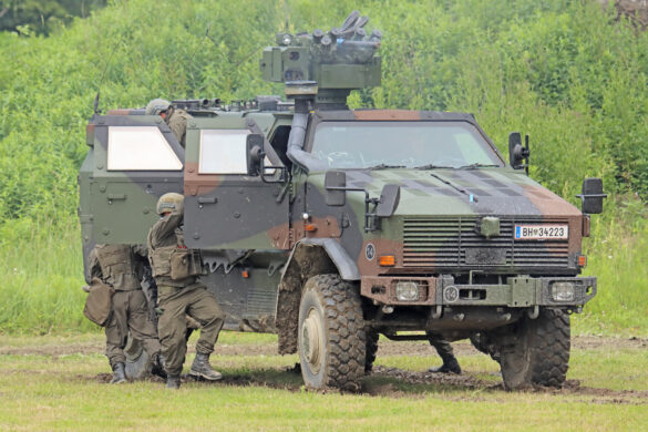 Allschutz-Transportfahrzeug Dingo 2 A3 PatSi (Patrouillen-/Sicherungsfahrzeug) © Doppeladler.com