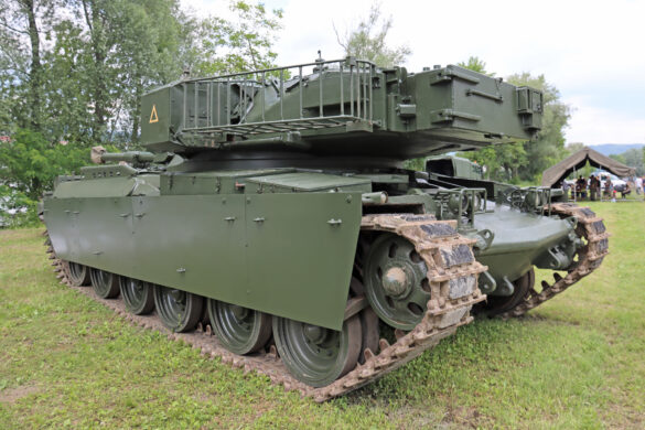 Britischer Kampfpanzer Chieftain - nie beim Bundesheer in Verwendung © Doppeladler.com