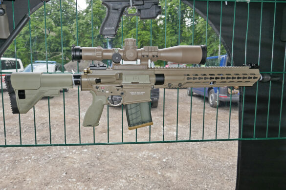 7,62 mm Leichtes Scharfschützengewehr LSSG Heckler & Koch HK 417H mit Kahles K624i mit 6- bis 24-facher Vergrößerung © Doppeladler.com