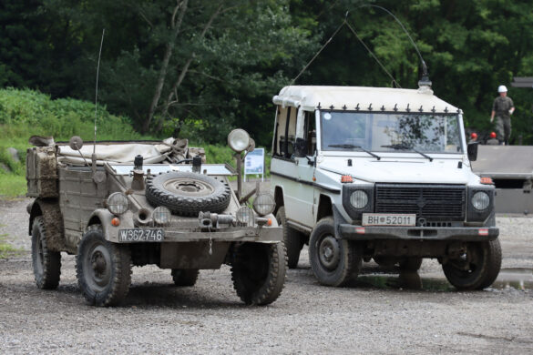 Legenden unter sich: Kübelwagen und Puch G © Doppeladler.com