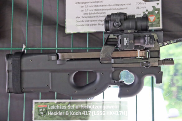 5,7 mm Maschinenpistole P90 von FN Herstal © Doppeladler.com