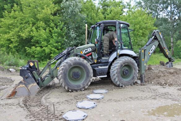 Baggerlader JCB Sitemaster 4CX Servo © Doppeladler.com