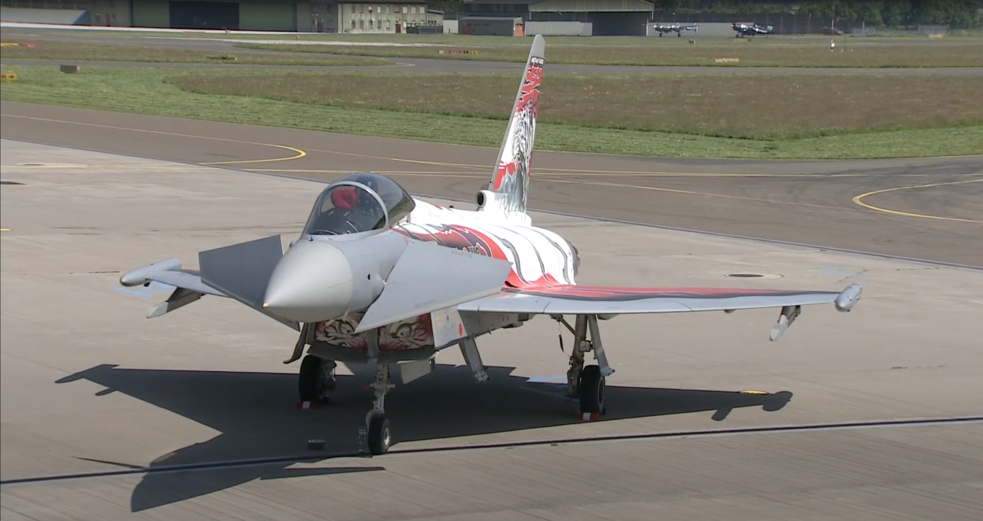 Bei der AIRPOWER wird auch ein neuer Sonderanstrich für den Eurofighter Typhoon präsentiert © Bundesheer
