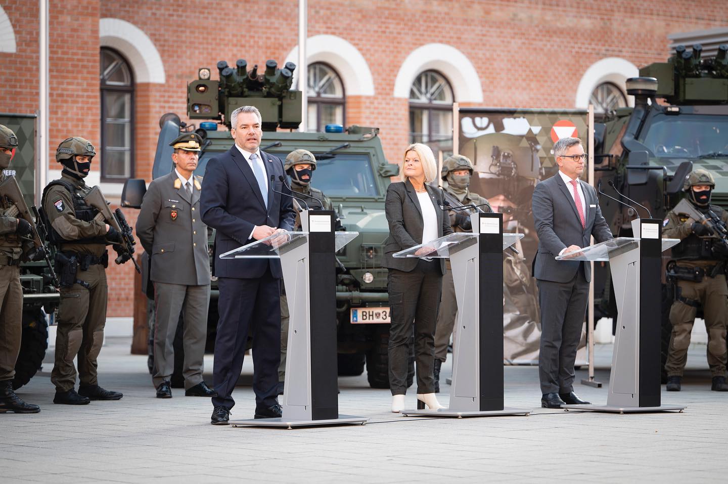 Pressekonferenz zum Landesverteidigungsbudget am 06.10.2022 © BMLV