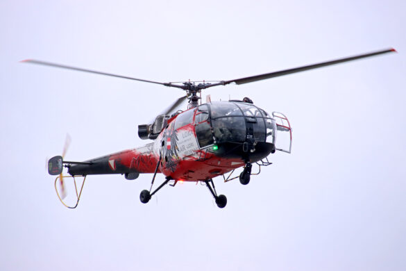 Sud-Aviation SA 316B Alouette III 3E-KZ © Doppeladler.com
