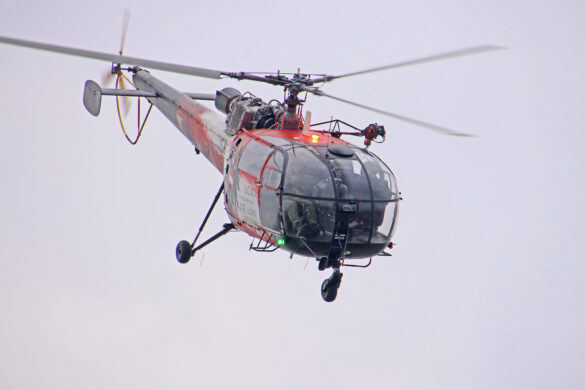 Sud-Aviation SA 316B Alouette III 3E-KZ © Doppeladler.com