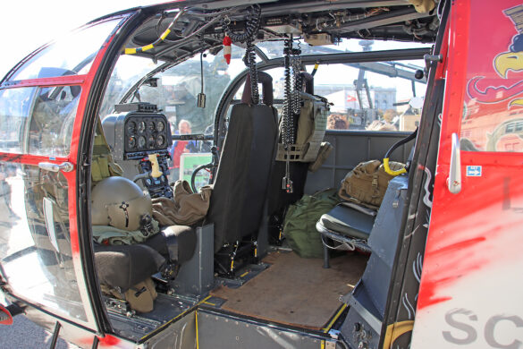 Im Glashaus der Alouette III © Doppeladler.com