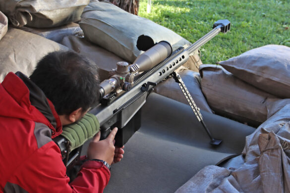 12,7 mm schweres Scharfschützengewehr Barrett 82A1M - das Heer besitzt 116 Stück © Doppeladler.com