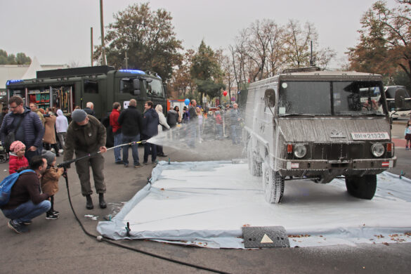 Der nun am besten dekontaminierte Pinzgauer der Welt © Doppeladler.com