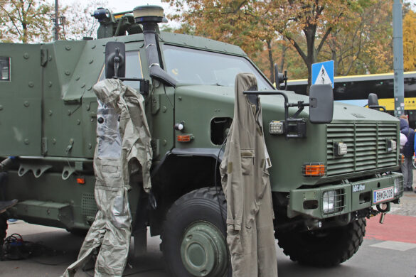 DINGO 2 als AC-Aufklärungsfahrzeug in der Spürversion © Doppeladler.com