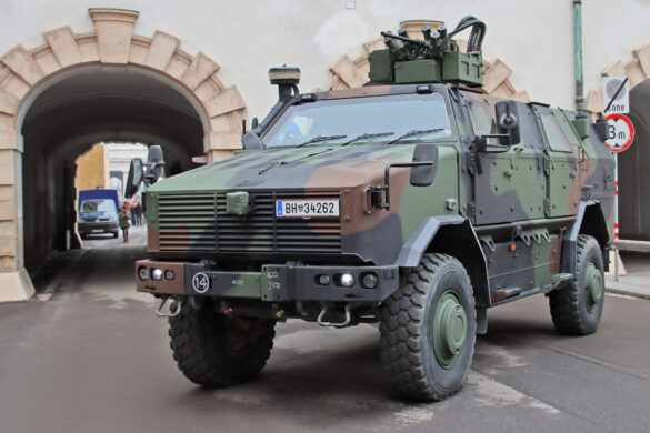Letztversion des Dingo 2A3 PatSi (Patrouillen- und Sicherungsfahrzeug) © Doppeladler.com