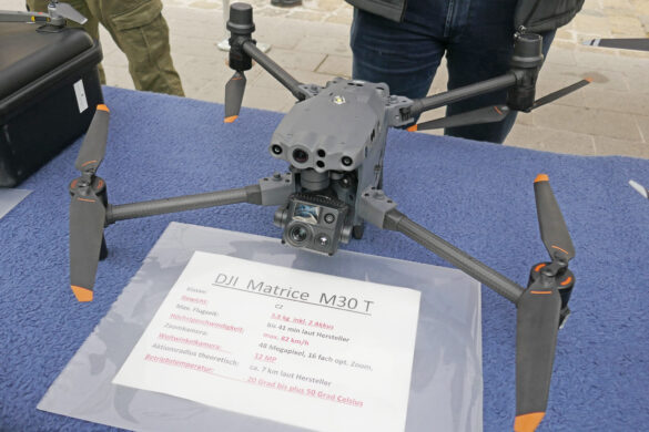 Die "Mittlere" ist nur bei der DSE im Einsatz: DJI Martice M30 T © Doppeladler.com