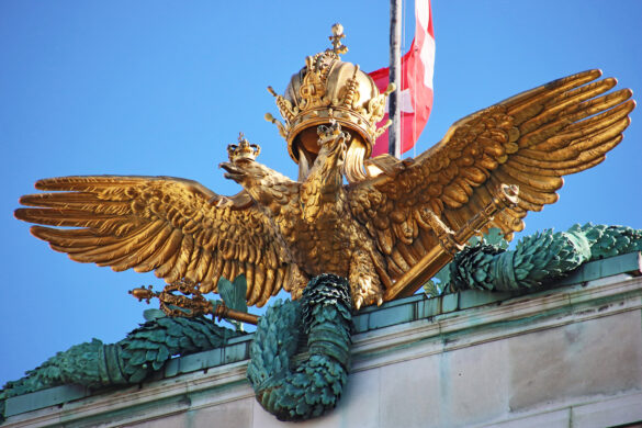 Doppeladler auf der Hofburg © Doppeladler.com