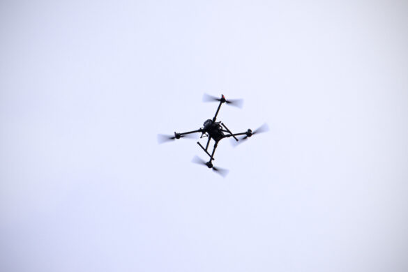 Die Polizei setzt eine DJI Matrice 300 RTK Drohne zur Aufklärung und Überwachung ein © Doppeladler.com