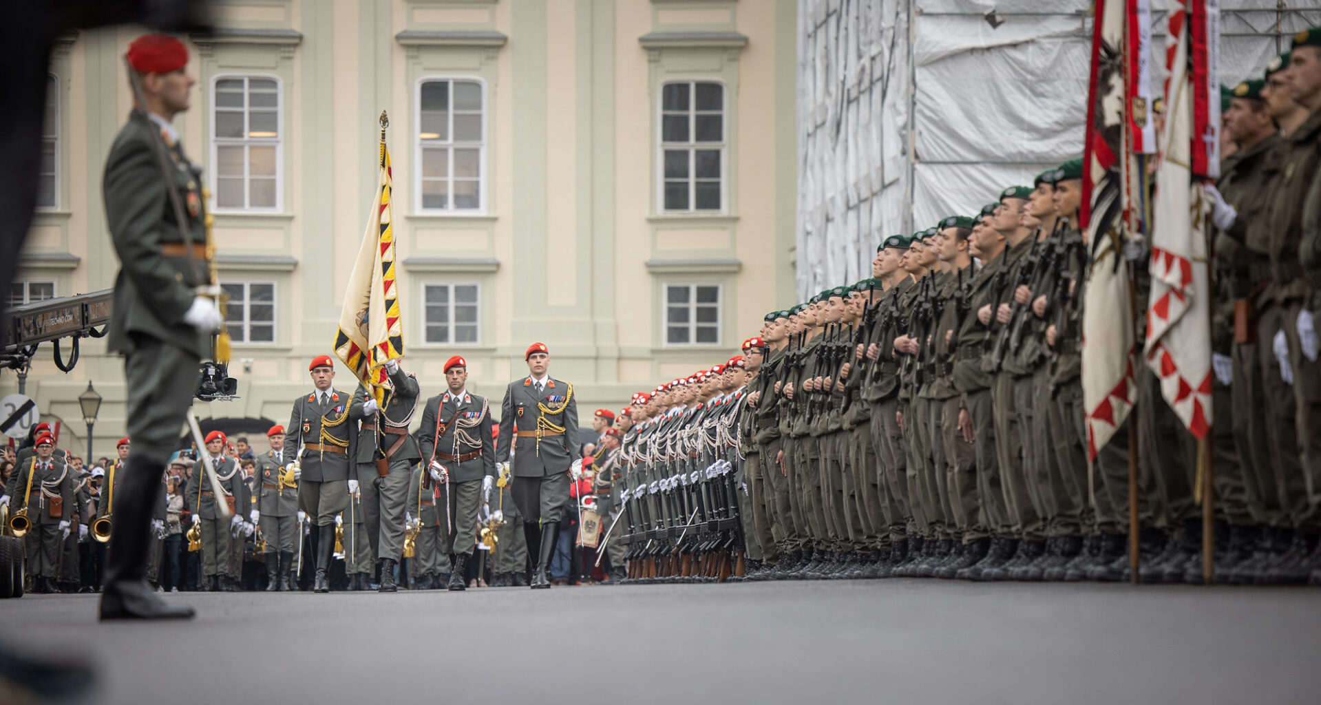 Angelobung am Heldenplatz © Bundesheer